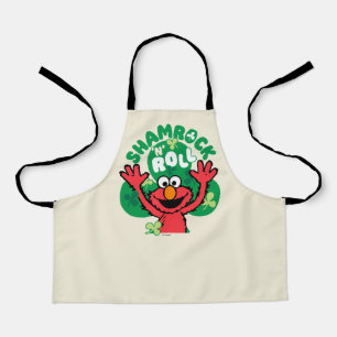 Elmo   Shamrock 'N' Roll Apron