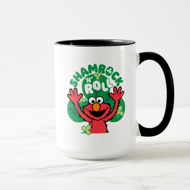 Elmo | Shamrock 'N' Roll Mug (Right)