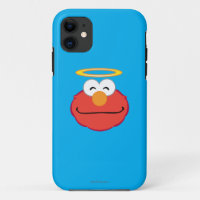 Elmo Smiling Face with Halo