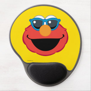 Elmo  Smiling Face with Sunglasses Gel Mouse Pad