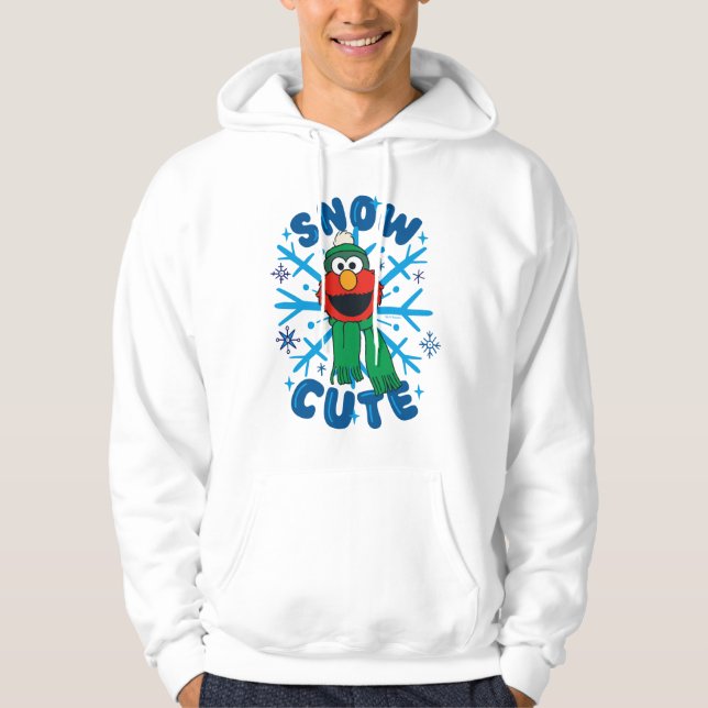 Elmo Snow Cute Hoodie (Front)