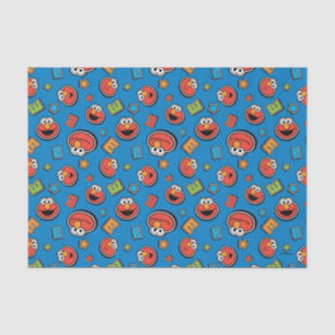 Elmo Sticker Pattern Tissue Paper