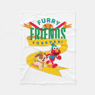 Elmo & Tango   Furry Friends Forever Fleece Blanket