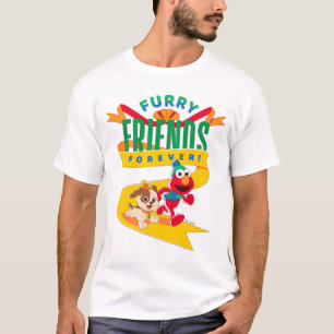 Elmo & Tango   Furry Friends Forever T-Shirt