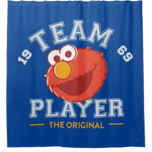 Elmo Team Player 1 Shower Curtain