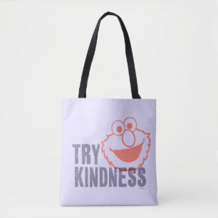 Elmo Try Kindness Tote Bag