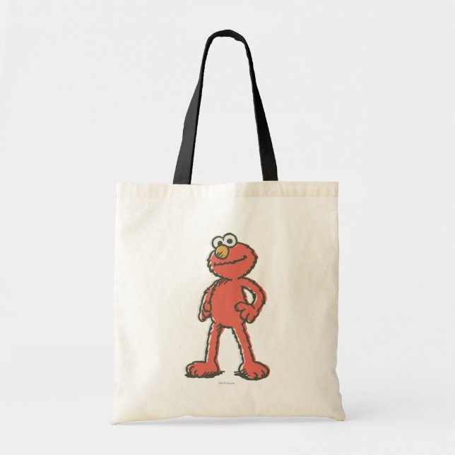 Elmo Vintage Tote Bag (Front)