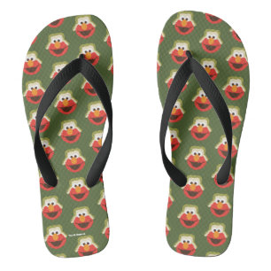 Elmo Woodland Face Thongs