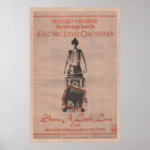 ELO Electric Light Orchestra - 1979 POSTER
