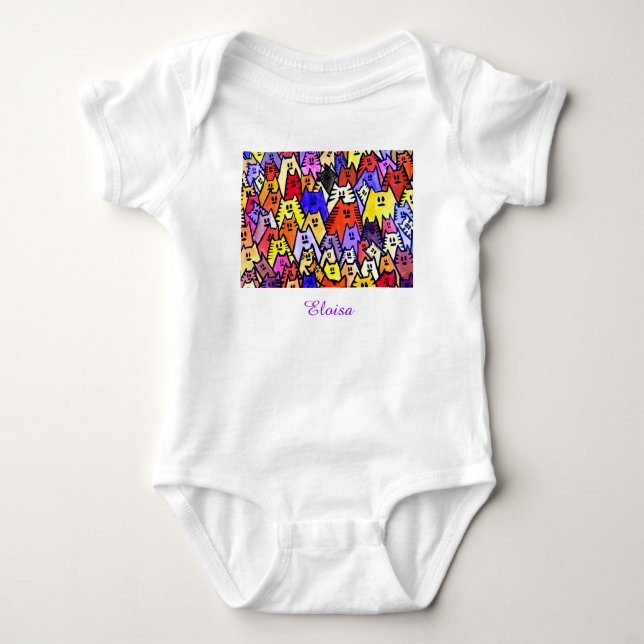 Eloisa Baby Body Bodysuit (Front)