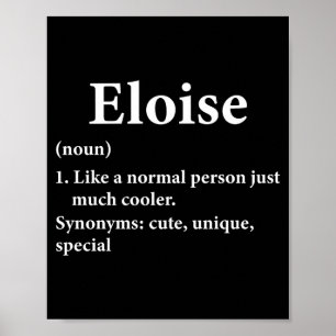 Eloise Name Definition Poster