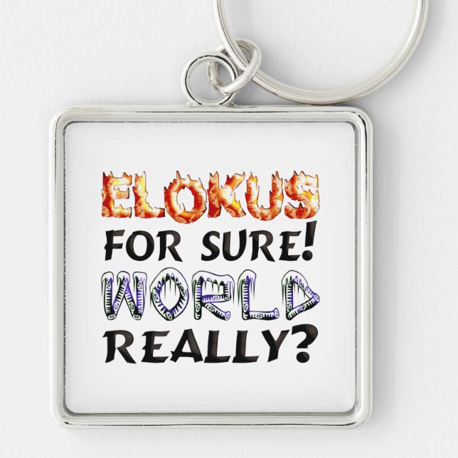 Elokut Key Ring (Front)