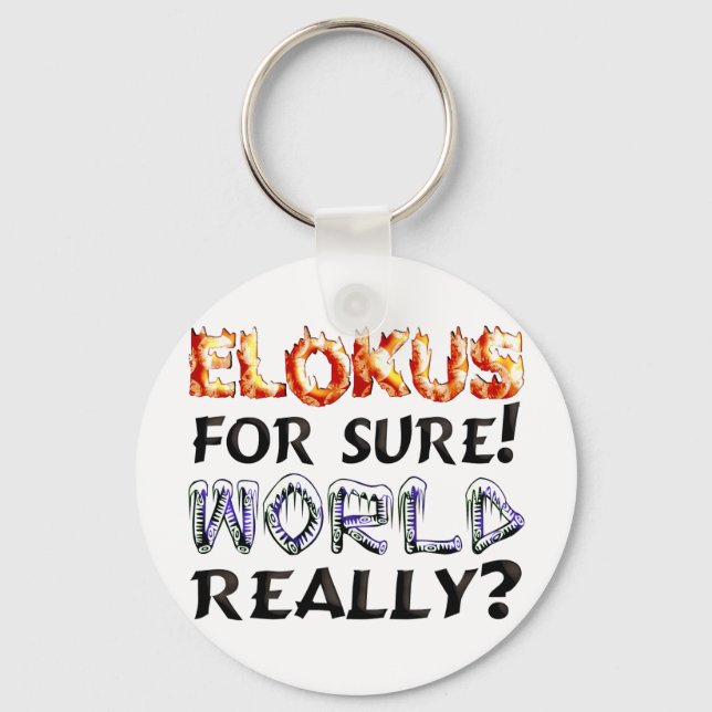 Elokut Key Ring (Front)