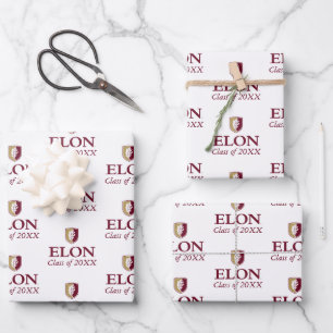 Elon   Class of 20XX Wrapping Paper Sheet
