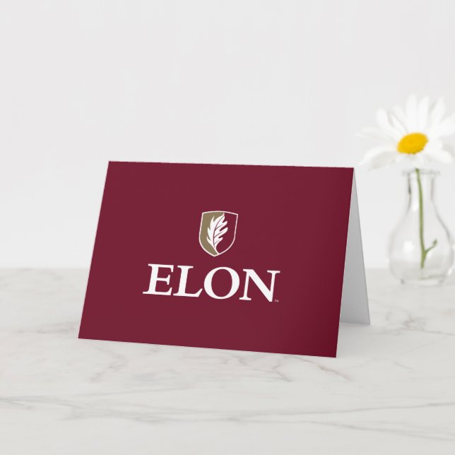 Elon | Graduate 20XX | Congratulations Card (Small Plant)