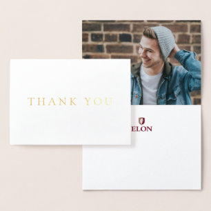 Elon Graduation Foil Card