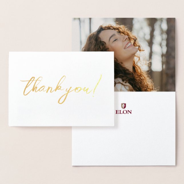 Elon Graduation Foil Card (Display)