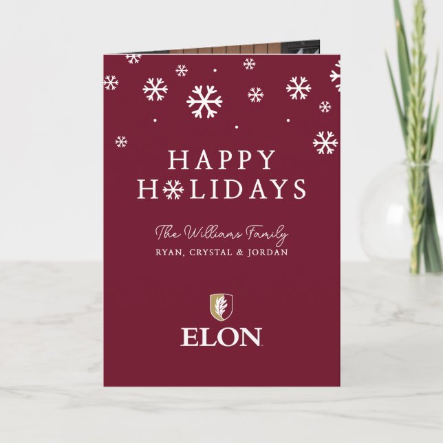 Elon Holiday Card (Front)