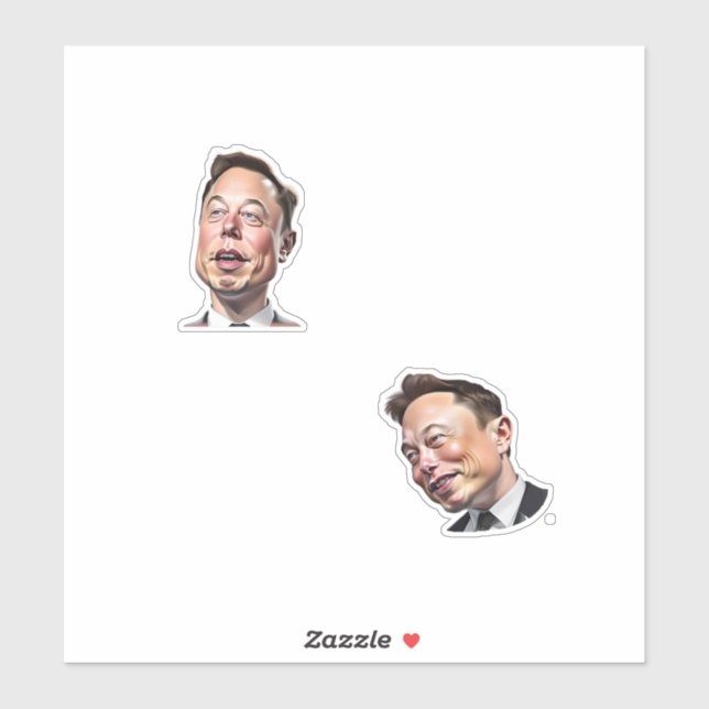 elon musk caricature (Sheet)