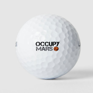 elon musk occupy mars golf balls