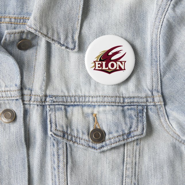 Elon Phoenix Logo 6 Cm Round Badge (In Situ)