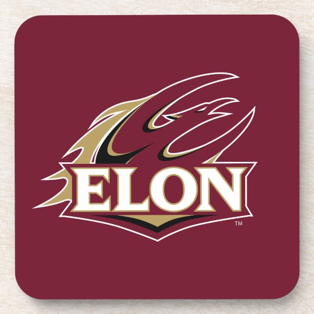 Elon Phoenix Logo Coaster (Front)