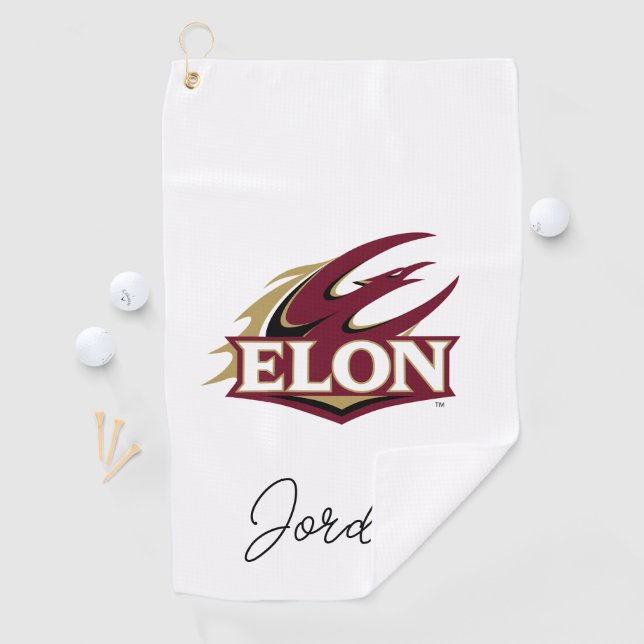 Elon Phoenix Logo Golf Towel (InSitu)