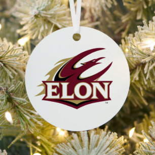 Elon Phoenix Logo Metal Tree Decoration