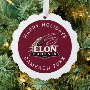 Elon Phoenix Tree Decoration Card