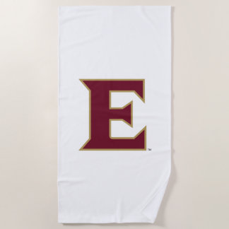 Elon University E Beach Towel