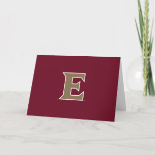 Elon University E Class of 2OXX Card