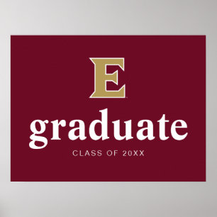 Elon University E   Class of 2OXX Poster