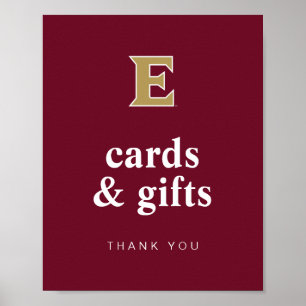 Elon University E   Class of 2OXX Poster