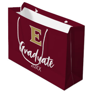 Elon University E   Graduate 20XX Large Gift Bag