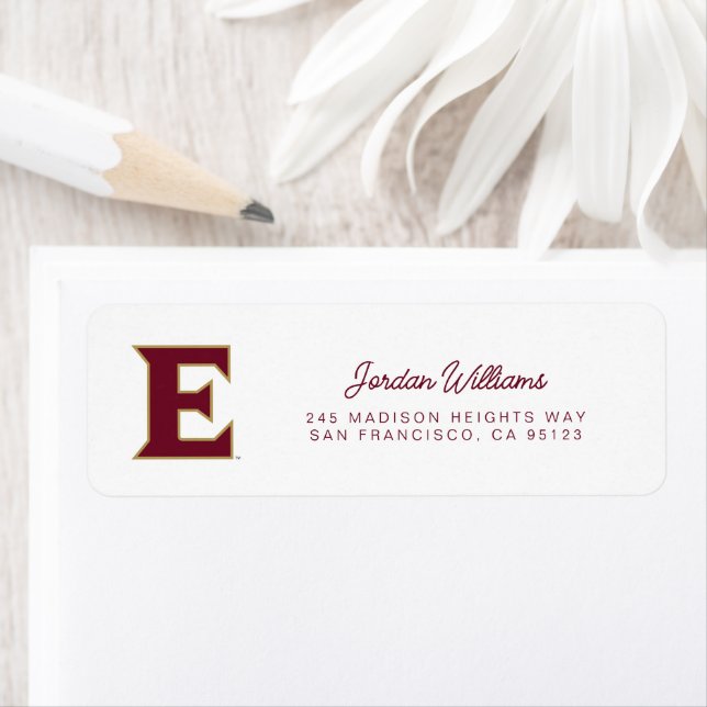 Elon University E Return Address Label (Insitu)