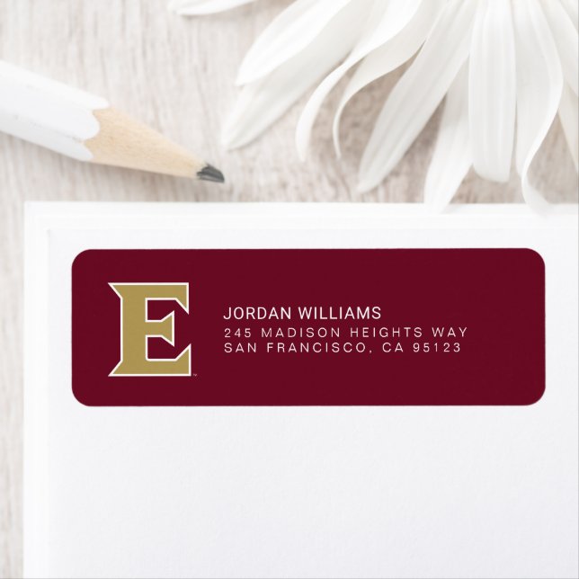 Elon University E Return Address Label (Insitu)