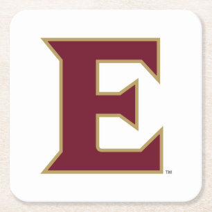 Elon University E Square Paper Coaster