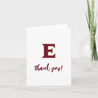 Elon University E | Thank You