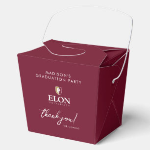 Elon University Graduation Favour Box
