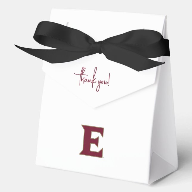Elon University Graduation Favour Box (Front)