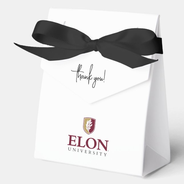 Elon University Graduation Favour Box (Front)