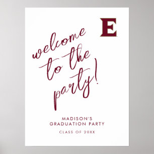 Elon University Graduation Poster