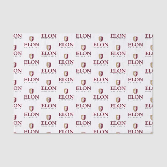 Elon University Graduation Tissue Paper (Front)