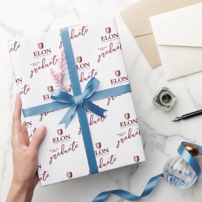 Elon University Graduation Wrapping Paper (Gifting)