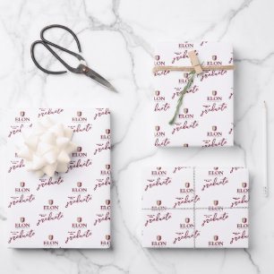 Elon University Graduation Wrapping Paper Sheet