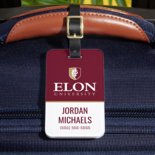 Elon University Luggage Tag