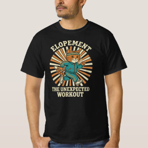 Elopement The Unexpected Workout Autism Awareness T-Shirt