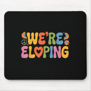 Eloping Wife Engagement Future Husband Couple Mouse Pad
