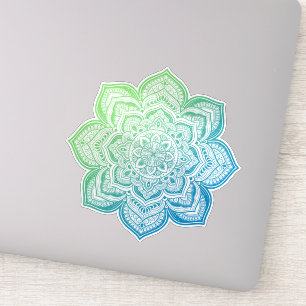 Elowyn Mandala Custom-Cut Vinyl Sticker