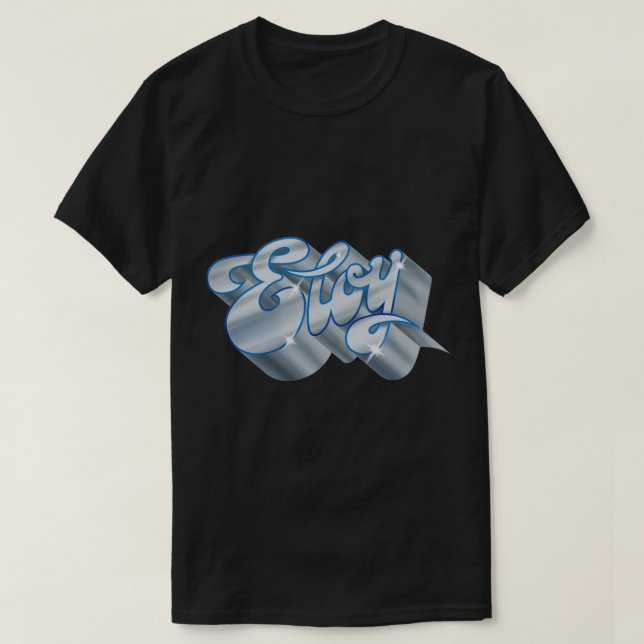 Eloy Rock Band - German Progressive Rock Band Clas T-Shirt (Design Front)